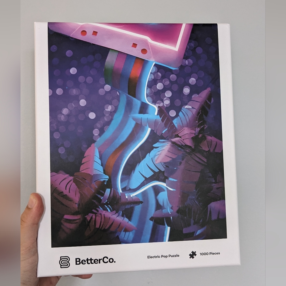 BetterCo Electric Pop Puzzle 1000 Pieces